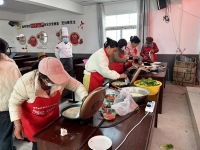 2025年新庄镇东阁村中式面点师培训班圆满结束